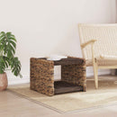 Sofabord Naturfarvet 45 x 45 x 45 cm Massiv Mahogni