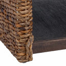Sofabord Naturfarvet 70 x 35 x 35 cm Massiv Mahogni