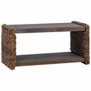 Sofabord Naturfarvet 70 x 35 x 35 cm Massiv Mahogni