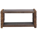 Sofabord Naturfarvet 70 x 35 x 35 cm Massiv Mahogni