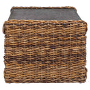Sofabord Naturfarvet 90 x 45 x 35 cm Massiv Mahogni