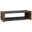 Sofabord Naturfarvet 110 x 55 x 35 cm Massiv Mahogni