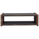 Sofabord Naturfarvet 110 x 55 x 35 cm Massiv Mahogni