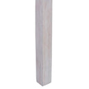 Spisestuestol 2 pcs Kubu Rattan og massiv mahogni træ Hvidvask
