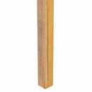 Spisestuestol 2 pcs Kubu rattan Naturfarvet 46 x 55 x 84 cm