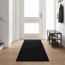 Tæppe Runner Sort 80 x 400 cm 100% Polypropylen Tuft