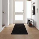Tæppe Runner Sort 80 x 500 cm 100% Polypropylen Tuft