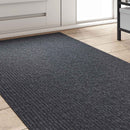 Tæppe Runner Grå 80 x 300 cm Stof