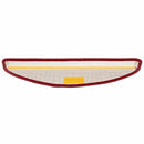 Selvklæbende Trappemåtter 15 stk. 56 x 17 x 3 cm Non-Slip Rød