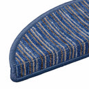 Selvklæbende Trappemåtter 15 stk. 56 x 17 x 3 cm Non-Slip Blå