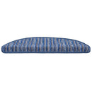 Selvklæbende Trappemåtter 15 stk. 56 x 17 x 3 cm Non-Slip Blå