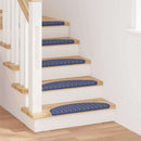 Selvklæbende Trappemåtter 15 stk. 65 x 21 x 4 cm Non-Slip Blå