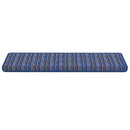 Selvklæbende Trappemåtter 15 stk. 65 x 21 x 4 cm Non-Slip Blå