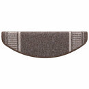 Selvklæbende Trappemåtter 15 stk. 65 x 21 x 4 cm Non-Slip Brun