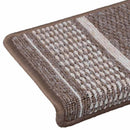 Selvklæbende Trappemåtter 15 stk. 65 x 21 x 4 cm Skridsikker