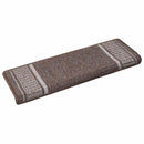 Selvklæbende Trappemåtter 15 stk. 65 x 21 x 4 cm Skridsikker