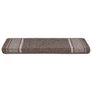 Selvklæbende Trappemåtter 15 stk. 65 x 21 x 4 cm Skridsikker