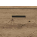 Badeværelsesmøbel sæt 3 stk. Artisan Egetræ 76,5 x 35 x 64 cm