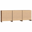 Sideboard 3 pcs Gammelt træ 70 x 41 x 75 cm Konstrueret træ