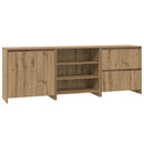 Sideboard 3 pcs Artisan Egetræ 70 x 41 x 75 cm Konstrueret træ