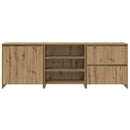 Sideboard 3 pcs Artisan Egetræ 70 x 41 x 75 cm Konstrueret træ