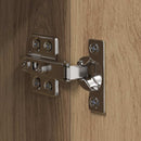 Væg TV Skab Vægmonteret 4 pcs Artisan Egetræ Konstrueret træ