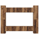TV-møbelsæt Vægmonteret 10 pcs Gammelt træ 30,5 x 30 x 90 cm