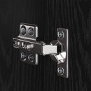 TV-møbelsæt 10 pcs Sort eg 30,5 x 30 x 90 cm Konstrueret træ