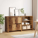 Sideboard 2 pcs Gammelt træ 70 x 41 x 75 cm Konstrueret træ