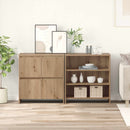 Sideboard 2 pcs Artisan Egetræ 70 x 41 x 75 cm Konstrueret træ