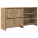 Sideboard 2 pcs Artisan Egetræ 70 x 41 x 75 cm Konstrueret træ