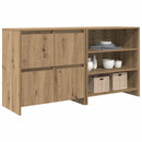 Sideboard 2 pcs Artisan Egetræ 70 x 41 x 75 cm Konstrueret træ