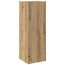 TV Enheder Vægmonteret 4 pcs Artisan Egetræ Konstrueret træ