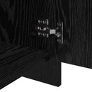 Sideboards 2 pcs Sort eg 70 x 41 x 75 cm Konstrueret træ