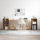 TV-møbelsæt 2 pcs Gammelt træ 37 x 35 x 72 cm Konstrueret træ