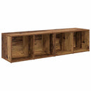 TV-møbelsæt 2 pcs Gammelt træ 37 x 35 x 72 cm Konstrueret træ