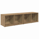 TV-møbelsæt Vægmonteret 2 pcs Artisan Egetræ 37 x 35 x 72 cm