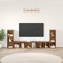TV-møbelsæt 4 pcs Gammelt træ 37 x 35 x 107 cm Konstrueret træ