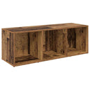 TV-møbelsæt 4 pcs Gammelt træ 37 x 35 x 107 cm Konstrueret træ
