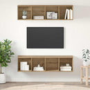 TV-møbelsæt Vægmonteret 2 pcs Artisan Egetræ 37 x 37 x 142,5 cm