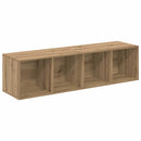 TV-møbelsæt Vægmonteret 2 pcs Artisan Egetræ 37 x 37 x 142,5 cm