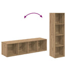 TV-møbelsæt Vægmonteret 2 pcs Artisan Egetræ 37 x 37 x 142,5 cm