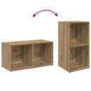 TV-møbelsæt Vægmonteret 4 pcs Artisan Egetræ 37 x 37 x 72 cm