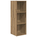 TV-møbelsæt Vægmonteret 4 pcs Artisan Egetræ 37 x 37 x 107 cm