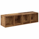 TV-møbelsæt 4 pcs Brun 37 x 37 x 142,5 cm Konstrueret træ