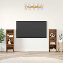 TV-møbelsæt 2 pcs Gammelt træ 107 x 35 x 37 cm Konstrueret træ