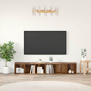 TV-møbelsæt 2 pcs Gammelt træ 37 x 35 x 107cm Konstrueret træ