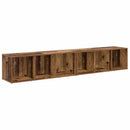 TV-møbelsæt 2 pcs Gammelt træ 37 x 35 x 107cm Konstrueret træ