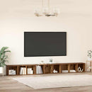 TV-møbelsæt 3 pcs Gammelt træ 37 x 35 x 107 cm Konstrueret træ