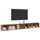 TV-møbelsæt 3 pcs Gammelt træ 37 x 35 x 107 cm Konstrueret træ